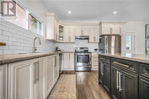 248 Murray Street, Brantford, ON - Indoor Photo Showing Kitchen With Stainless Steel Kitchen With Upgraded Kitchen