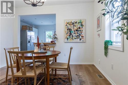 173 Simcoe Street E, Hamilton, ON - Indoor Photo Showing Dining Room