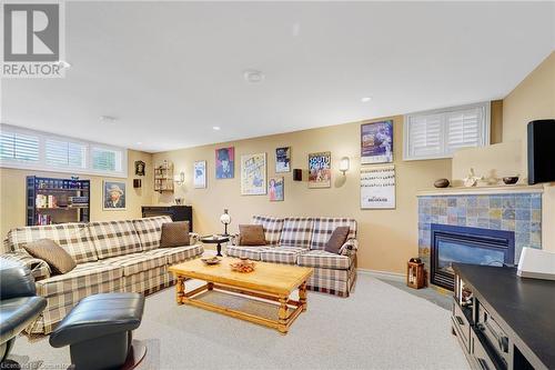 59 Mountbatten Drive, Hamilton, ON - Indoor With Fireplace