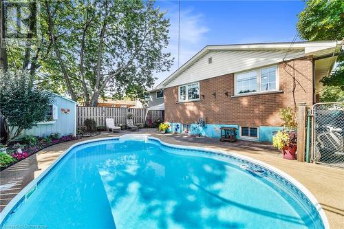 59 Mountbatten Drive, Hamilton, ON - Outdoor With In Ground Pool With Backyard With Exterior