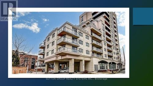 1007 - 7730 Kipling Avenue, Vaughan (Vaughan Grove), ON - Outdoor With Facade