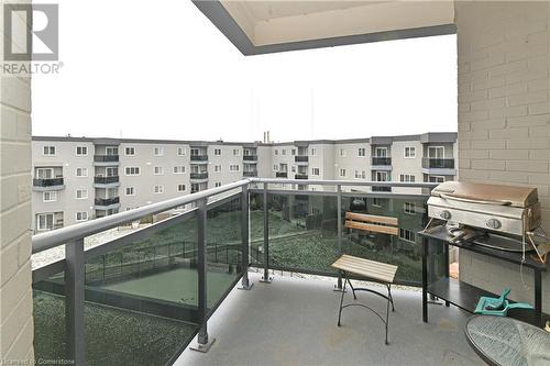 Balcony off Dining Room - 2001 Bonnymede Drive Unit# 140, Mississauga, ON - Outdoor With Exterior