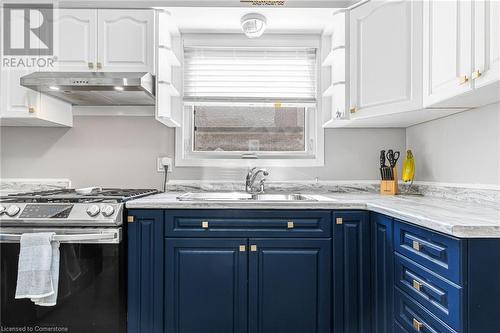 34 Murray Street, Grimsby, ON - Indoor Photo Showing Kitchen With Double Sink