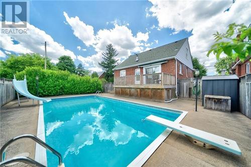 55 East 13Th Street, Hamilton, ON - Outdoor With In Ground Pool With Deck Patio Veranda