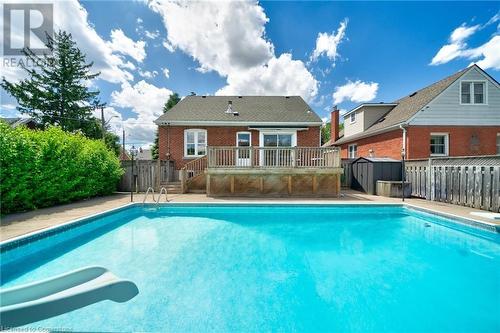 55 East 13Th Street, Hamilton, ON - Outdoor With In Ground Pool With Deck Patio Veranda