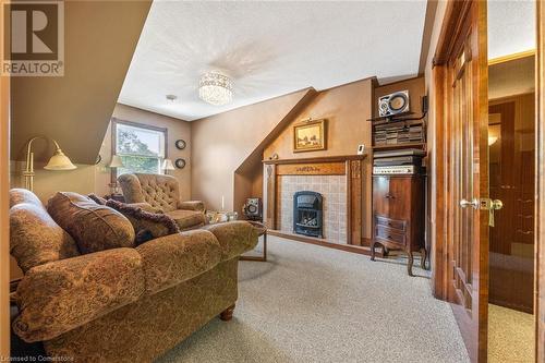 1216 Falgarwood Drive, Oakville, ON - Indoor Photo Showing Living Room With Fireplace