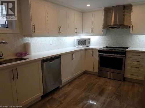 1216 Falgarwood Drive, Oakville, ON - Indoor Photo Showing Kitchen With Double Sink