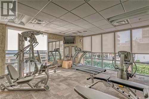 360 Pearl Street Unit# 803, Burlington, ON - Indoor Photo Showing Gym Room