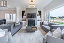 1458 Upper Sherman Avenue, Hamilton, ON  - Indoor Photo Showing Living Room With Fireplace 