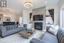 1458 Upper Sherman Avenue, Hamilton, ON  - Indoor Photo Showing Living Room With Fireplace 