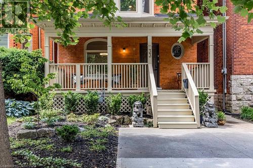 33 Homewood Avenue, Hamilton, ON - Outdoor With Deck Patio Veranda