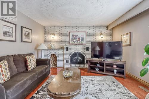 46 Garrard Road, Whitby (Blue Grass Meadows), ON - Indoor Photo Showing Living Room With Fireplace