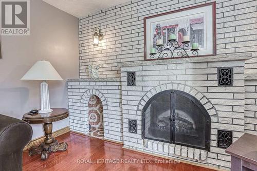 46 Garrard Road, Whitby (Blue Grass Meadows), ON - Indoor With Fireplace