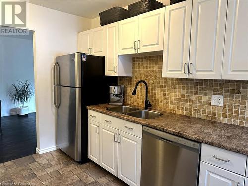 519 Timber Lane, Burlington, ON - Indoor Photo Showing Kitchen With Double Sink