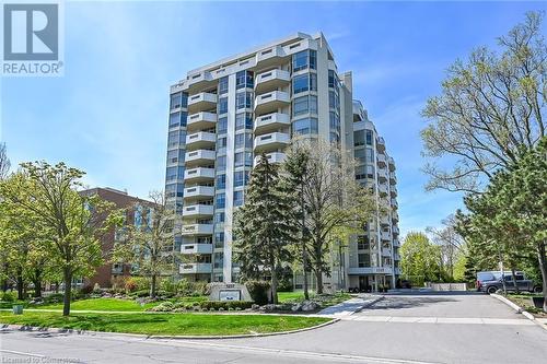 Building Facade - 1237 North Shore Boulevard E Unit# 201, Burlington, ON - Outdoor With Balcony With Facade