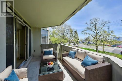 Balcony-Virtual Pic - 1237 North Shore Boulevard E Unit# 201, Burlington, ON - Outdoor With Exterior