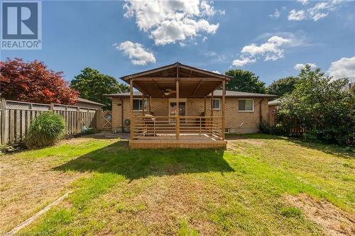 5 Atwood Crescent, Simcoe, ON - Outdoor With Deck Patio Veranda