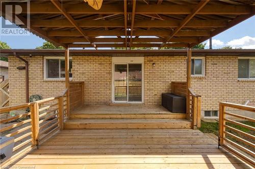 5 Atwood Crescent, Simcoe, ON - Outdoor With Deck Patio Veranda With Exterior