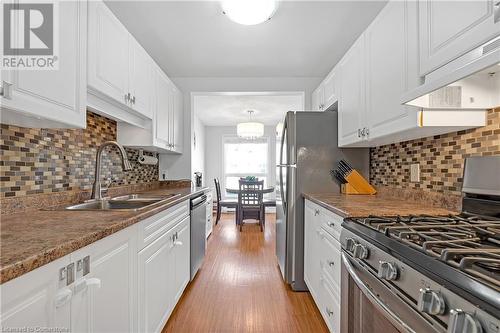 476 Grey Street Unit# 4, Brantford, ON - Indoor Photo Showing Kitchen With Double Sink