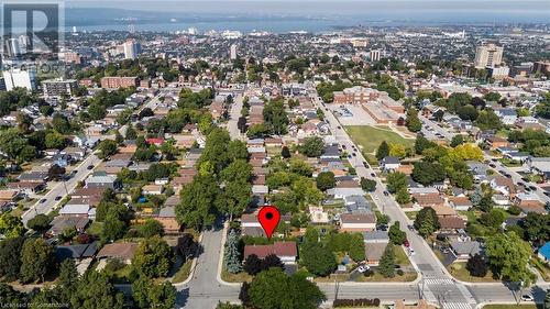 Community Aerial View - 405 Inverness Avenue E, Hamilton, ON - Outdoor With View