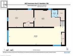 Floor plan basement - 