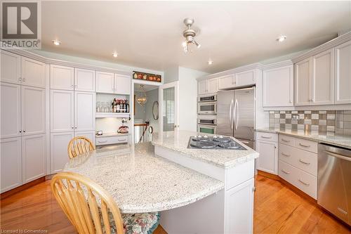 534 Concession 8 Road E, Hamilton, ON - Indoor Photo Showing Kitchen With Stainless Steel Kitchen With Upgraded Kitchen