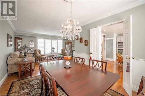 534 Concession 8 Road E, Hamilton, ON - Indoor Photo Showing Dining Room