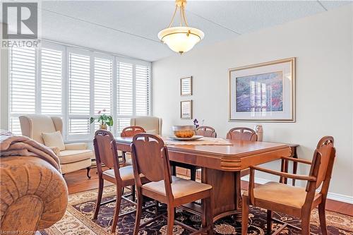 99 Donn Avenue Unit# 708, Stoney Creek, ON - Indoor Photo Showing Dining Room