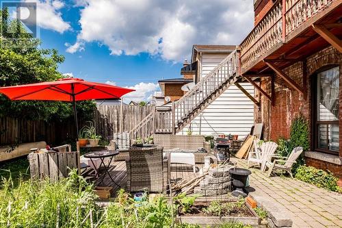 213 Park Street N, Hamilton, ON - Outdoor With Deck Patio Veranda