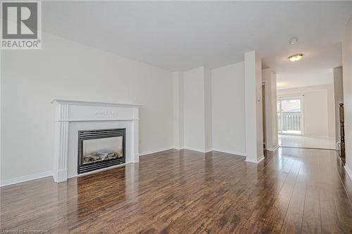 91 Powell Drive, Hamilton, ON - Indoor Photo Showing Living Room With Fireplace