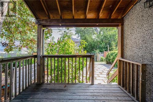 117 Ferguson Avenue S, Hamilton, ON - Outdoor With Deck Patio Veranda With Exterior