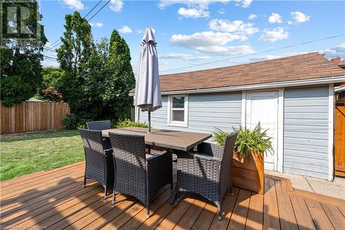 80 Huxley Avenue S, Hamilton, ON - Outdoor With Deck Patio Veranda With Exterior