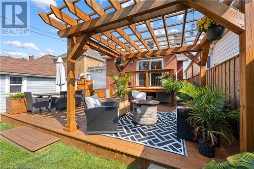 80 Huxley Avenue S, Hamilton, ON - Outdoor With Deck Patio Veranda With Exterior