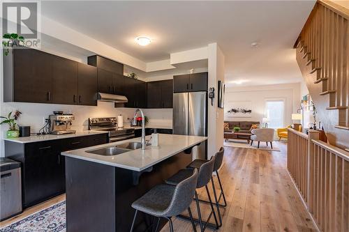 16 Raspberry Lane, Mount Hope, ON - Indoor Photo Showing Kitchen With Double Sink With Upgraded Kitchen