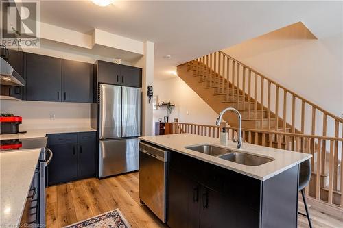 16 Raspberry Lane, Mount Hope, ON - Indoor Photo Showing Kitchen With Double Sink