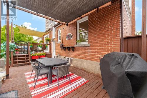 344 East 12Th Street, Hamilton, ON - Outdoor With Deck Patio Veranda With Exterior