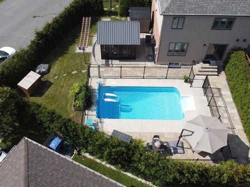 Aerial photo - 119 Rue De La Vaudaire, Gatineau (Aylmer), QC - Outdoor With In Ground Pool