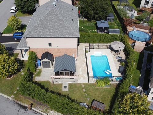 Aerial photo - 119 Rue De La Vaudaire, Gatineau (Aylmer), QC - Outdoor With In Ground Pool