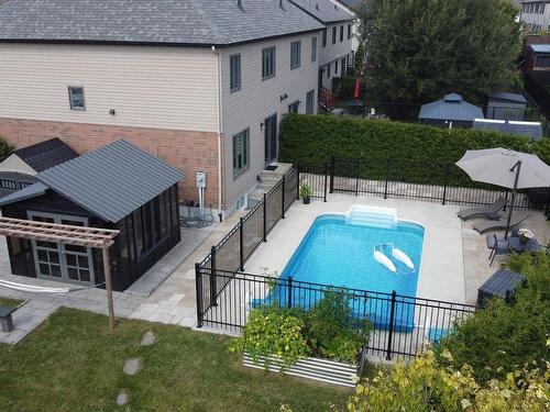 Aerial photo - 119 Rue De La Vaudaire, Gatineau (Aylmer), QC - Outdoor With In Ground Pool