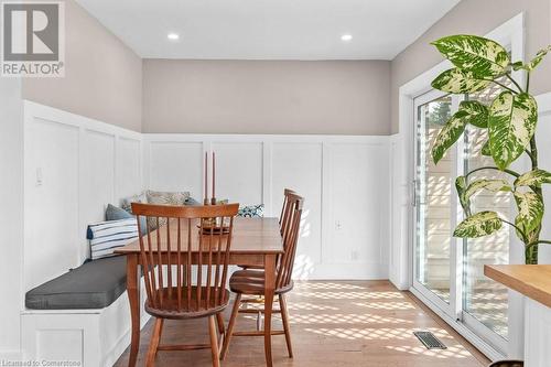 132 Weir Street N, Hamilton, ON - Indoor Photo Showing Dining Room