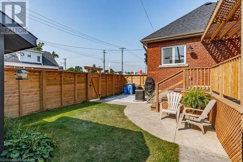 132 Weir Street N, Hamilton, ON - Outdoor With Deck Patio Veranda