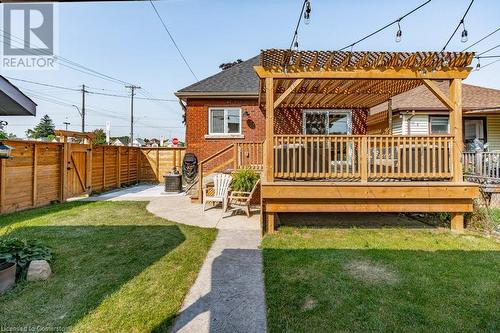 132 Weir Street N, Hamilton, ON - Outdoor With Deck Patio Veranda