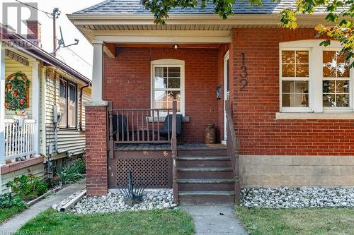 132 Weir Street N, Hamilton, ON - Outdoor With Deck Patio Veranda With Exterior