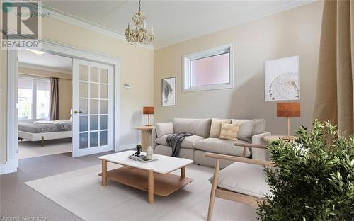 24 Carrick Avenue, Hamilton, ON - Indoor Photo Showing Living Room