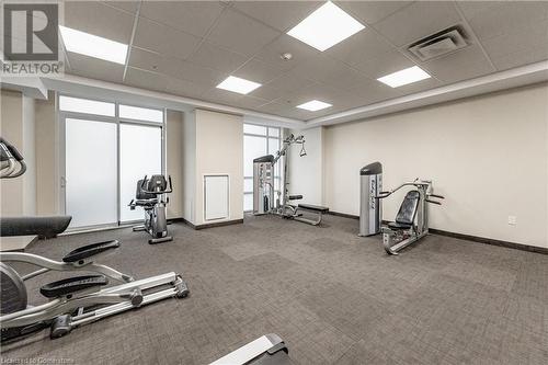 81 Robinson Street Unit# 103, Hamilton, ON - Indoor Photo Showing Gym Room