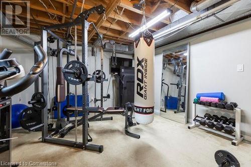 203 Bluebell Crescent, Ancaster, ON - Indoor Photo Showing Gym Room