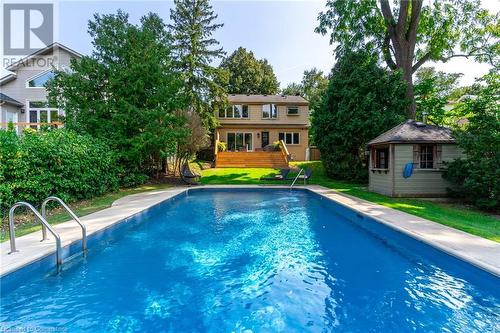 431 Patricia Drive, Burlington, ON - Outdoor With In Ground Pool