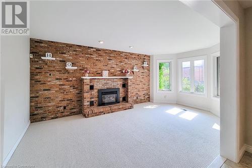 7 Mirella Court, Hamilton, ON - Indoor With Fireplace