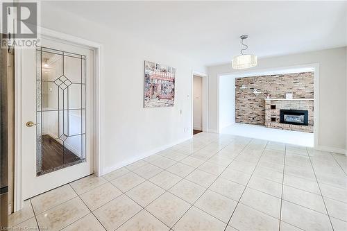 7 Mirella Court, Hamilton, ON - Indoor With Fireplace