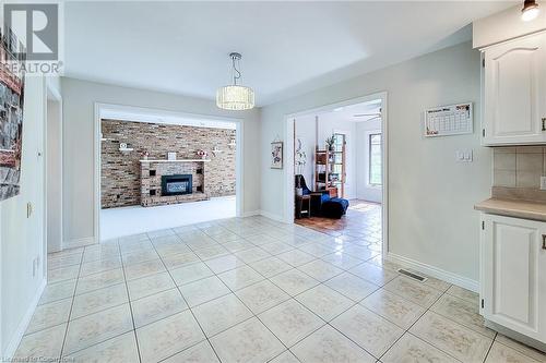 7 Mirella Court, Hamilton, ON - Indoor With Fireplace